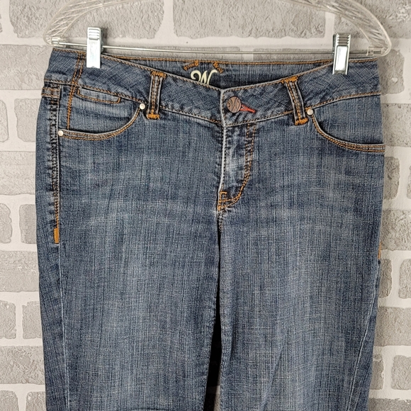 WÖRN Jeans High Quality Heavy Stitched Wide Leg Denim Jeans Women's Size 8 - Picture 3 of 16